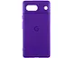 Чохол Lakshmi Silicone Cover Full Camera (AAA) with Logo для Google Pixel 7a Фіолетовий / Amethyst - мініатюра 1