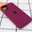 Чохол Silicone Case Full Protective (AA) для Apple iPhone 13 (6.1) Бордовий / Maroon - мініатюра 3
