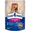 Влажный корм с говядиной в желе для взрослых собак Club 4 Paws 0.1 кг - миниатюра 1