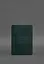 Кожаный блокнот А5 (софт-бук) 9.3 зеленый Crazy Horse - миниатюра 2