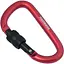 Брелок-карабин Munkees 3248 D with Screw Lock 8х80 мм Red (1012-3248-RD) - миниатюра 1
