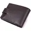 Практичный портмоне из люксовой зернистой кожи флотарий Grande Pelle 12х9х3 см acs0029595 - миниатюра 2