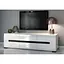 Тумба під телевізор ВМК (БРВ) Ацтека RTV2D2S/4/15 N Білий + Білий глянець (GRB-1951) - мініатюра 2