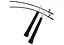Скоростная скакалка EasyFit Speed Cable Rope 3 м со стальным тросом черная (EF-2039-BK) - миниатюра 4
