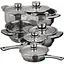 Набір каструль з кришками та сковорідкою Z.P.T. International Z.P.-1719, 19 предметів - мініатюра 1