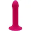 Ділдо з присоскою Adrien Lastic Hitsens 2 Pink, відмінно для страпону, макс діаметр 4 см, довжина 16,7 см - мініатюра 1