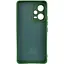 Чохол Silicone Cover Lakshmi Full Camera (AA) для Xiaomi Poco X5 5G / Note 12 5G Зелений / Dark green - мініатюра 2