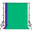 Фон хромакей з тримачем Puluz Stand Backdrop Crossbar Bracket Kit 2x2m Red/Blue/Green (PKT5204) [98226] - мініатюра 1