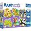 Пазлы Trefl Baby Progressive 6 в 1 Экзотические животные - миниатюра 1