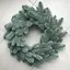 Різдвяний вінок із хвої Преміальний литий 45 см (Блакитний) - мініатюра 4