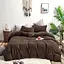 Простынь на резинке 180х200 см цвет Коричневый 355193 - миниатюра 1