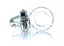 Эрекционное кольцо Boss Series Rabbit Vibro Cock Ring 7.5 см прозрачный - миниатюра 5