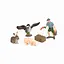 Детский игрушечный набор "Ферма" Q9899-T7_1 гусь, свинка, кролик - миниатюра 1