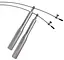 Скакалка скоростная на подшипниках алюминиевая PowerPlay 4207 Elite Jump Rope Серебряная 3 м (PP_4207_Silver) - миниатюра 5