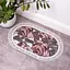 Діатомітовий овальний килимок для дому Sentences 38×58 (см) вологопоглинальнючий килимок для кухні ванни та туалету Yiwu HP-42-60 - мініатюра 2