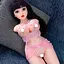 Реалистичная секс-кукла Emily-A брюнетка из силикона для мужчин - миниатюра 4