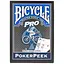 Карти гральні United States Playing Card Company Bicycle Pro PokerPeek (blue) (01456) - мініатюра 1
