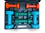 Набор гантелей в кейсе 12 кг. PowerPlay 4118 Fitness Dumbells (2 шт*1 кг, 2 шт*2 кг, 2 шт*3 кг) (PP_4118_12kg) - миниатюра 3