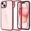 Протиударний прозорий чохол Spigen Ultra Hybrid  для iPhone 15 Red Crystal ACS06794 - мініатюра 8