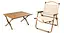 Кемпінговий набір Kermit стіл для пікніка 90 см + стілець туристичні меблі Oxford 600D - мініатюра 2