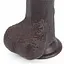 Фалоімітатор із присоскою LoveToy Sliding-Skin Dildo 7 17.5 см коричневий - мініатюра 9