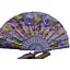 Аксессуар веер Цветы C2835 (в ассортименте) - миниатюра 1
