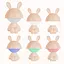 Світильник-нічник Kite LED з акумулятором Cute Bunny персиковий (K25-316-1-4) - мініатюра 3