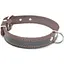 Нашийник для собак Zoo-hunt шкіряний подвійний ОД коричневий ОД 3,0/40-50 см - мініатюра 1