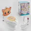 Горщик дитячий Pilsan Кошеня, тримач для паперу, звуки води, підсвічування, 07-563 - мініатюра 1