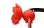 Кляп Master Series Blossom Silicone Rose Gag - Red - миниатюра 4
