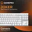 Клавіатура дротова GamePro Genesis Joker Outemu Red Swithes USB White (MK124W) - мініатюра 8
