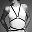 Портупея з екошкіри Bijoux Indiscrets Ma – Multi-Way Body Harness Black - мініатюра 2