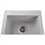 Гранітна мийка Globus Lux Lama перлина 410x500 мм, Сірий - мініатюра 4