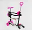 Детский самокат 5 в 1 Best Scooter L-S96302 розовый - миниатюра 5