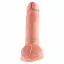 Фаллоимитатор King Cock 7 Inch With Balls 19.4 см телесный - миниатюра 3