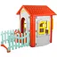 Ігровий будиночок Pilsan Magic House, сірий із червоним, 130x200 см, 06-194 - мініатюра 1