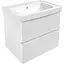 Тумба з умивальником Volle Oliva 65 см 15-45-61 Білий - мініатюра 1