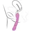 Вібратор Adrien Lastic Nyx 2.0 стимуляція точки G і входу в піхву перезаряджається - мініатюра 4