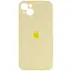 Чехол Silicone Case Full Camera Protective AA для Apple iPhone 14 Plus 6.7 Желтый/Mellow Yellow - миниатюра 1