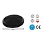 Балансировочная подушка-диск 4FIZJO MED+ 33 см (сенсомоторная) массажная Black 4FJ0051 (P-5907739310149) - миниатюра 3