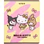 Набір зошитів Kite Hello Kitty А5 в клітинку 48 аркушів 10 шт. (HK23-259) - мініатюра 4
