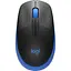Миша Logitech M190 синій/чорний USB бездротова оптична 1000 dpi 3 кнопки 1xAA (910-005907) - мініатюра 1