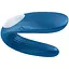 Вібратор Satisfyer Partner Whale 8.7 см синій - мініатюра 1