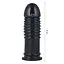 Велика анальна пробка LoveToy King-Sized 21 см (чорний) - мініатюра 8