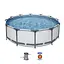 Басейн круглий каркасний 56260, 366 х 100см, 9150 л - мініатюра 1