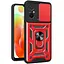Чохол Ummi Camshield Serge Ring для Xiaomi Redmi 12C Червоний / Red - мініатюра 1