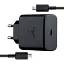 Зарядний пристрій Samsung EP-TA800 HC 25 ватів із кабелем Usb-C Usb-C чорний - мініатюра 1