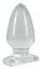 Анальная пробка Crystal Clear Big Plug 13 см (прозрачный) - миниатюра 6