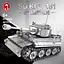 Конструктор на военную тематику Тяжелый танк Тигр Sd.Kfz.181 , 457 деталей (89004) - миниатюра 3