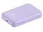 Бездротовий портативний акумулятор - зарядний Baseus Magnetic Mini 20 W 10000 mAh (PPCX110205) фіолетовий - мініатюра 1